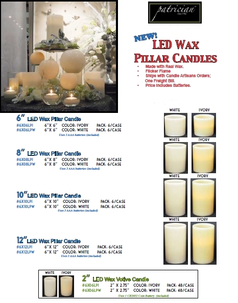 led wax candle 1